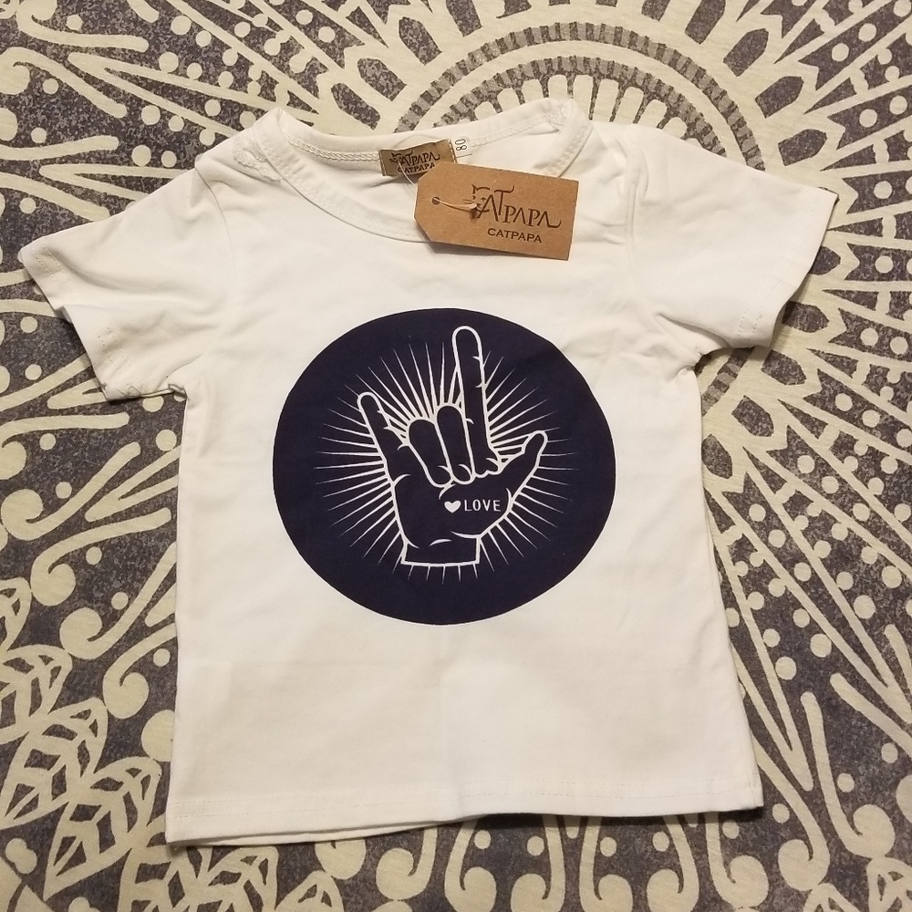 Boutique "LOVE" Toddler tee. Size 2T